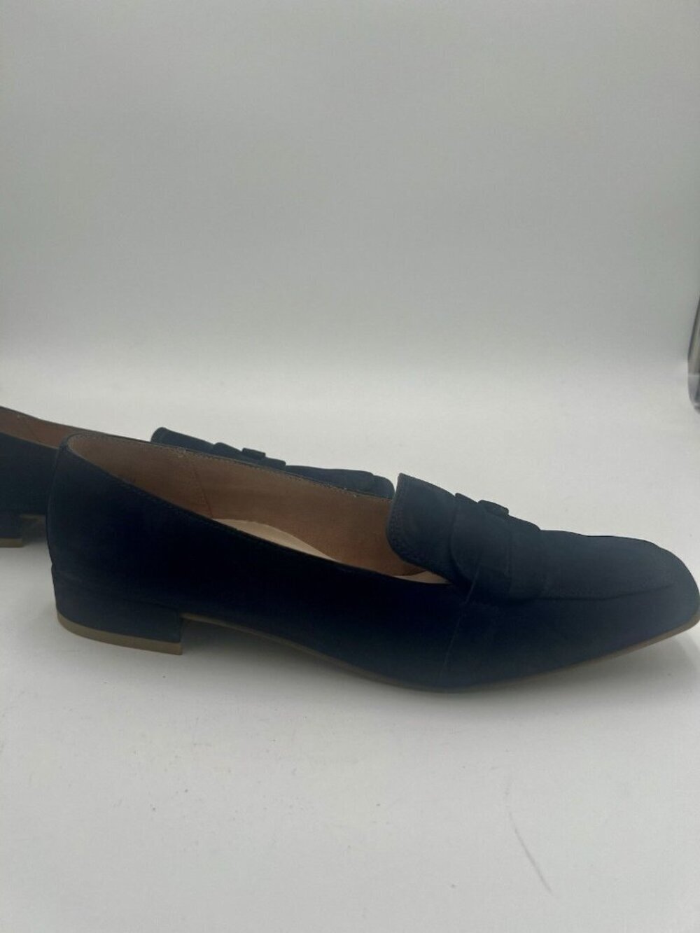 Paul Green Ramona Loafers 10 Navy Suede Slip On Flats Austria Soft Leather EUC - Picture 7 of 16